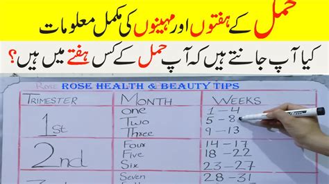 How to calculate pregnancy test. How To Calculate Pregnancy Week In Urdu | How To Check Pregnancy Month - YouTube
