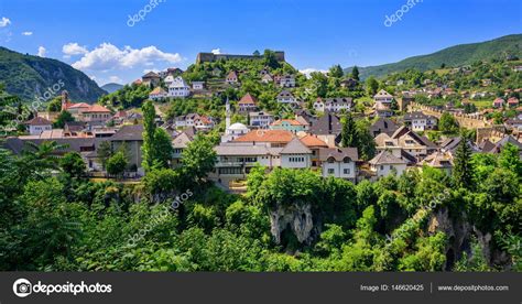 The Old Town Of Jajce Bosnia And Herzegovina — Stock Photo © Xantana