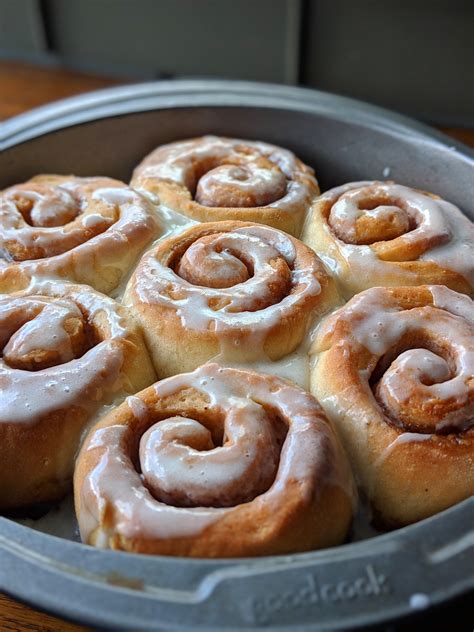 I Made Cinnamon Rolls From Scratch For The First Time Baking