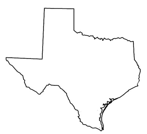 28 Blank Map Of Texas Maps Online For You