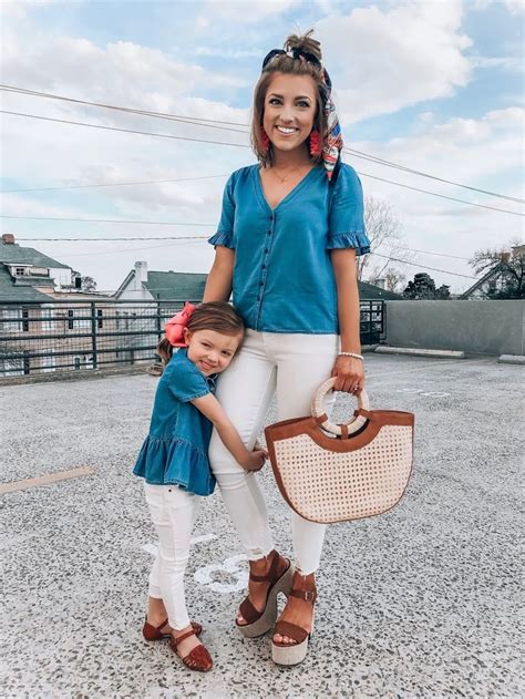 Mother Daughter Fashion Mother Daughter Matching Outfits Mother