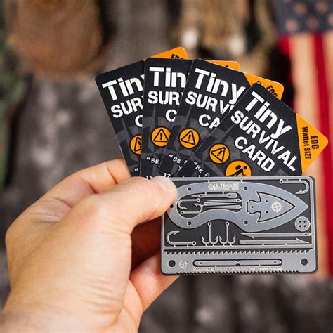 Tiny Survival Card Ultimate Survival Tips