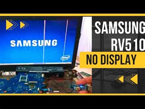 Samsung Rv510 turning on But no display Ati graphic chip problem solve