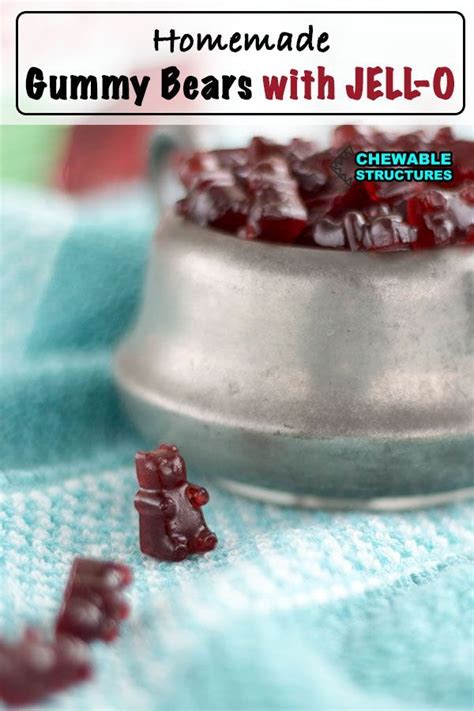 Poke the bristles into each crevice of the gummy bear mold. How To Make Gummy Bears | Recipe | Homemade gummy bears ...
