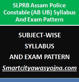 Assam Police Constable Syllabus For Grade Iii Exam Pattern Pdf