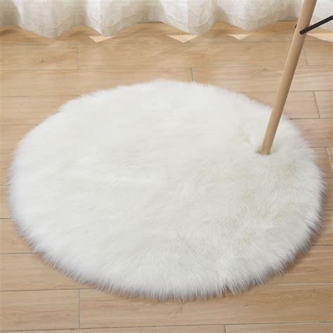 Soft Artificial Sheepskin Rug Chair Cover Bedroom Mat Warm Wool Hairy
