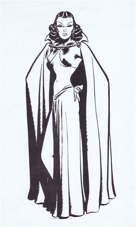 Dragon Lady Reference Piece By Milton Caniff In Jeff Singhs Milton