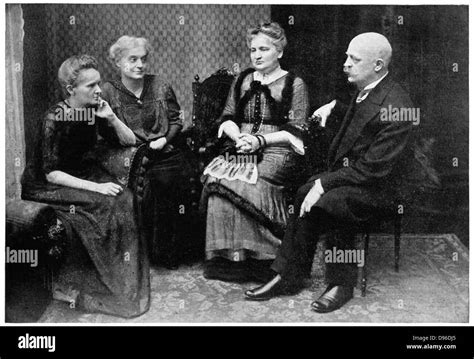 Marie Curie 1867 1934 Polish Born French Physicist With Her Sisters