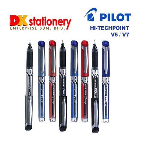 Pilot Hi Techpoint Grip Pen I V5 V7 Shopee Malaysia