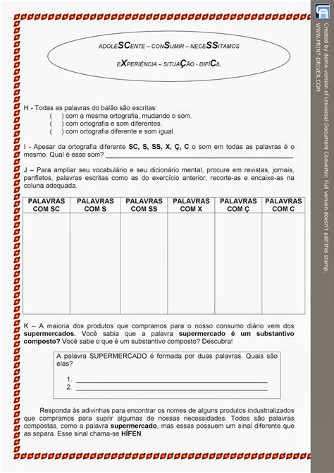 Atividades Sobre Consumo E Consumismo 3 Ano
