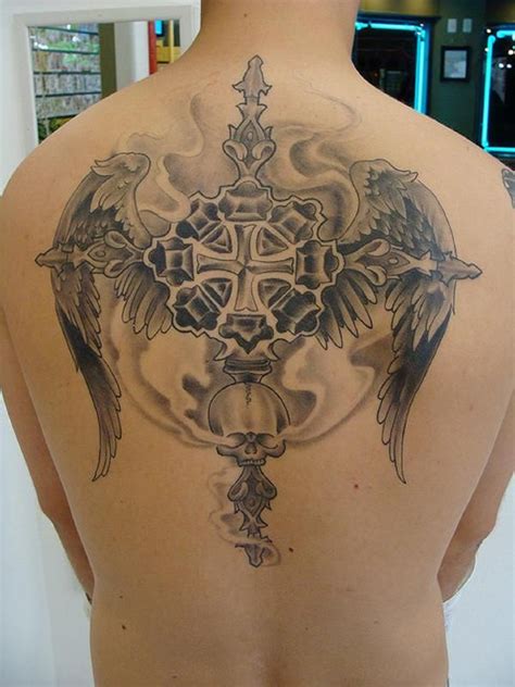 This is the major reason behind but some unique angel wings tattoo designs could also mean another things, something cute like best treble clef tattoo designs, for example. 24 best Cloud Cross With Wings Tattoo images on Pinterest ...
