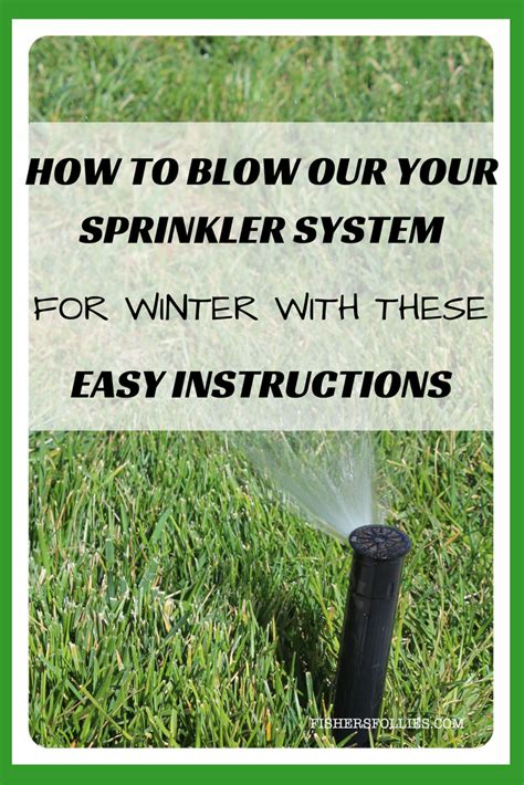 Check spelling or type a new query. How to Blow Out Your Sprinkler System for Winter with These Easy Instructions | Sprinkler ...