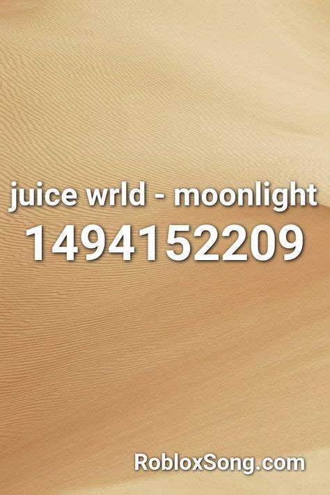 Juice Wrld Moonlight Roblox Id Roblox Music Codes In 2020 Roblox