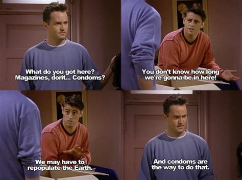 22 Wisecracks By Chandler Bing Which Only He Could Have Pulled Off