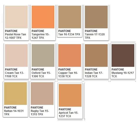 Browns Brown Pantone Pantone Color Chart Pantone Palette Images And