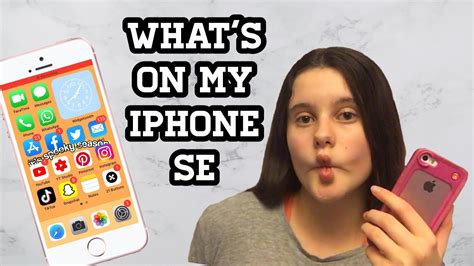 Whats On My Iphone Se 2020 The Old Iphone Se Youtube