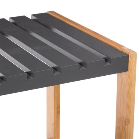 Jetez donc un œil sur nos 15 rangements à chaussures ! Range chaussures en bois et bambou à 3 étages - Gris - Veo ...