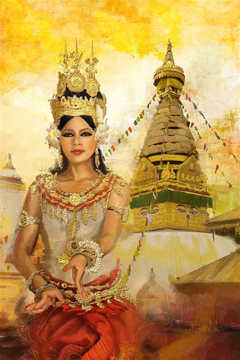 South East Asian Art Painting By Corporate Art Task Force Pixels