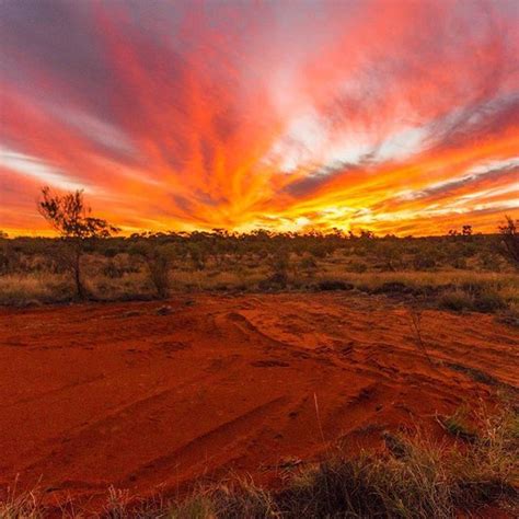 Ruth Spitzer Country Sunset Australian Desert Outback Australia