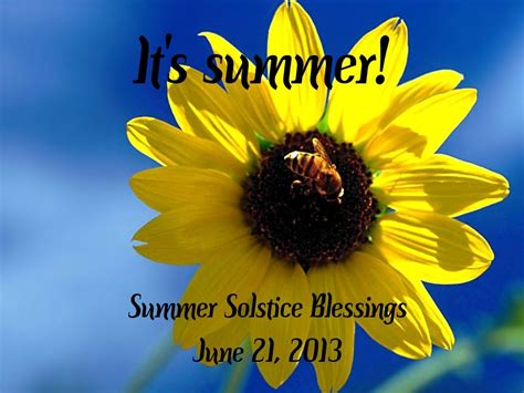 Summer solstice 2020 is on june 20. Summer Solstice Blessings 2013! | Summer solstice ...