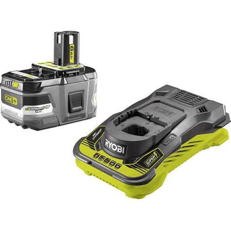 ryobi 18v one 6 0ah lithium hp battery and charger kit bunnings warehouse