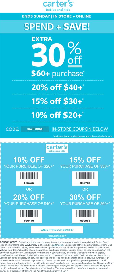 62 coupons, promo codes, & deals at samsung + earn 4% cash back with giving assistant. Carters 🆓 Coupons & Shopping Deals! | Shopping coupons ...