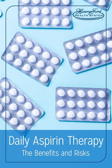 Health And Wellness Daily Aspirin Therapy The Benefits And Risks