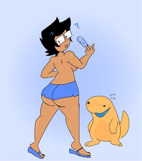 Rule 34 1girls 2022 Ambiguous Gender Amphibian Ass Big Ass Big Butt Blue Background Blushed