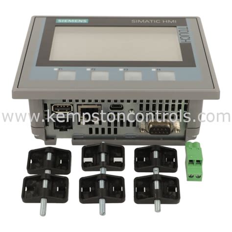 Siemens 6av2124 2dc01 0ax0 Simatic Hmi Ktp400 Comfort Comfort Panel