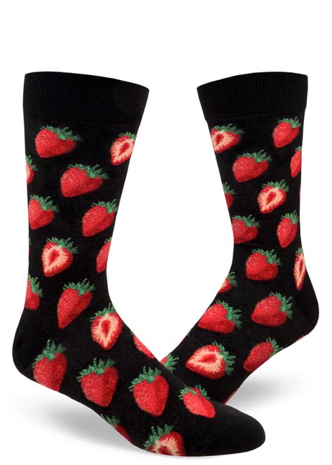 Strawberry Mens Socks Modsocks Novelty Socks
