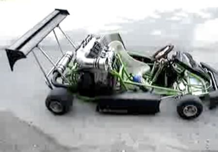 The video was created by our ideas for fun, motivation or advice. Fast Go-Kart Powered by Kawasaki Ninja Motorcycle Engine ...
