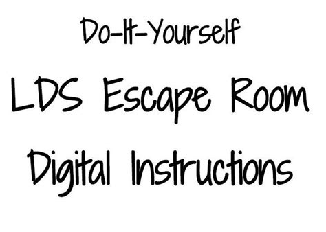 The intro video will need to be downloaded onto a laptop or other device that can be used the night of the activity to play the video for the entire group. Pin by Jenni Marstanovic on Activities | Escape room ...