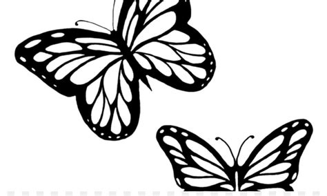 Colorful butterfly with ethnic doodle pattern. Free Butterfly Silhouette Outline, Download Free Clip Art ...