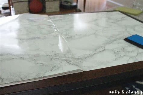 Contact paper diy projects for walls and doors. Diy Faux Marble Coffee Table Makeover Tutorial · How To ...