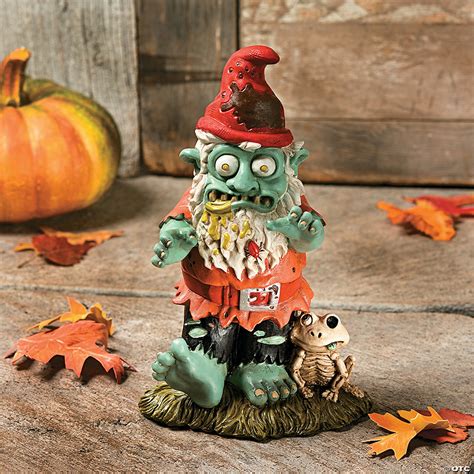 Garden gnome halloween costume baby gnome costume teacher halloween costumes homemade. Zombie Gnome Halloween Décor | Oriental Trading