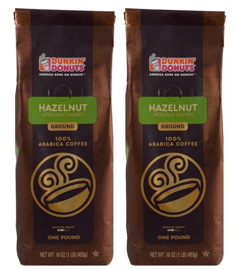 I found this coffee to be a bit stronger than expected. Dunkin Donuts Ground Coffee 1 LB. Bag Multi Pack (Hazelnut ...
