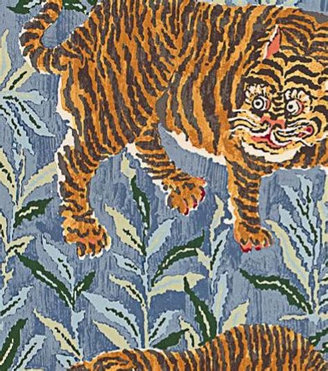 Tiger Tiger Collection 55 Inch Width Jim Thompson Fabric Etsy Tiger