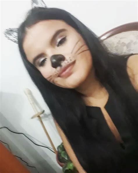 Meow Halloweenmakeup Cat Smile Black Instagram