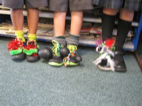Kids At Work Wacky Shoe Day