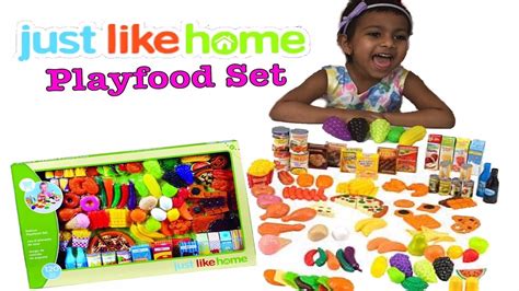 Just like home electronic microwave pretend play toys playset. Learn food with Peppa pig JUST LIKE HOME Deluxe Playfood ...