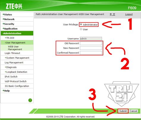 Mohon maaf jika video tidak jelas, silahkan bisa lihat deskripsi cara mudah untuk kalibrasi/sinkronisasi remote stb zte indihome fiber a. Cara Setting Password Administrator Router ZTE ZXHN F609 ...