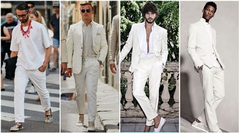 10 Coolest All White Outfits For Men The Trend Spotter