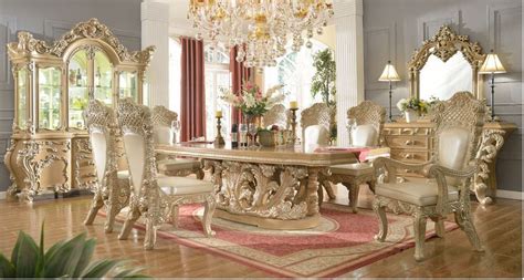 Dining room table sets can cost as much as $10,000! 482872 Acacia Formal Dining Room Set | Von Furniture ...