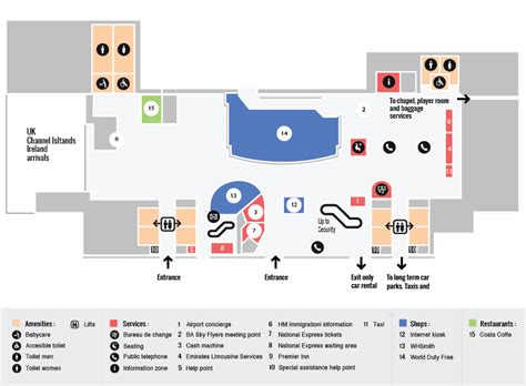 Gatwick Airport Terminal Maps