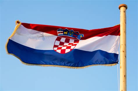 Also find a an outline flag of croatia for coloring enthusiasts of all ages. Croatian flag | Free Stock Photo | LibreShot