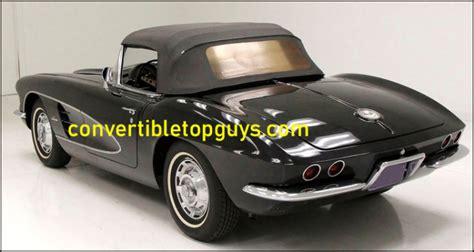 Chevrolet corvette 62l v8 produced by chevrolet. 1956-1962 Chevrolet Corvette Convertible Power Top ...