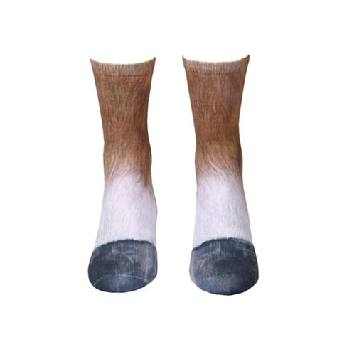 The socks are made of elastic coral soft fabric and provides you the most comfortable wearing experience ever. BAGGUCOR - Animal Paw Socks Paw Print 3D Socks Novelty Cat ...