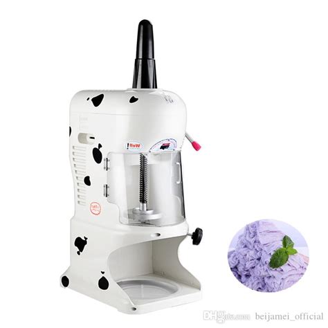Beijamei Factory Taiwanese Shaved Ice Maker Commercial Ice Shaver Planer Machine Electric