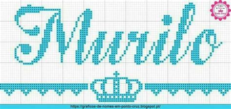Toalha de banho bordada em ponto cruz para menino. Pin de Dalva Cabral em Ponto cruz - Nomes | Nomes em ponto ...