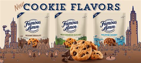 Famous Amos® Debuts Three New Cookie Flavors Rachna Patel Discusses